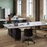 Chaise de réunion Magnan en openspace bureau design contemporain - France Bureau
