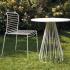 Chaise extérieur en fil d\'acier résistante, gamme Malga chaise - France Bureau