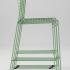 Tabouret d\'extérieur en fil d\'acier résistant, Gamme Malga tabouret - France Bureau