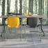 Table de réunion mobile et pliante plateau mélaminé, gamme Matese - France Bureau