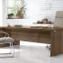 Bureau de direction mélaminé ou bois pieds panneaux, gamme Mediano - France Bureau