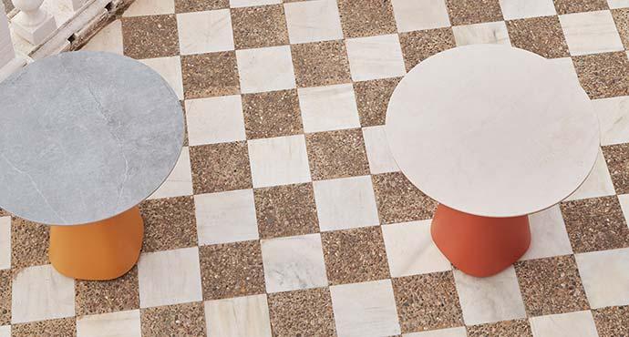 Description Medina round Table de réunion ronde