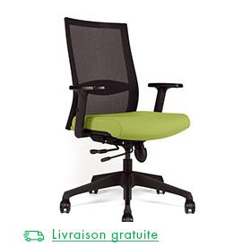 Mikeno Siège de bureau ergonomique