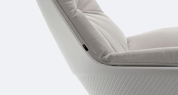 Déclinaisons & tarifs Miletto lounge Fauteuil d\'accueil
