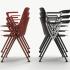 Chaise monocoque polypropylène structure en métal, gamme Minho Meet - France Bureau