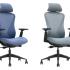 Siège design synchrone avec têtière, disponible en 2 coloris - Gamme Mirebel - France Bureau