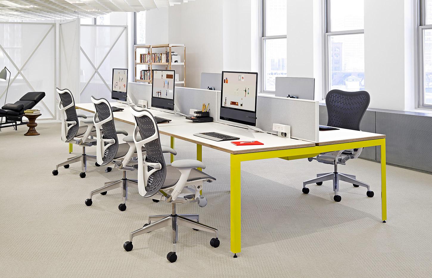 Siège de bureau Herman Miller dossier Butterfly ou Triflex, gamme Mirra 2 - France Bureau