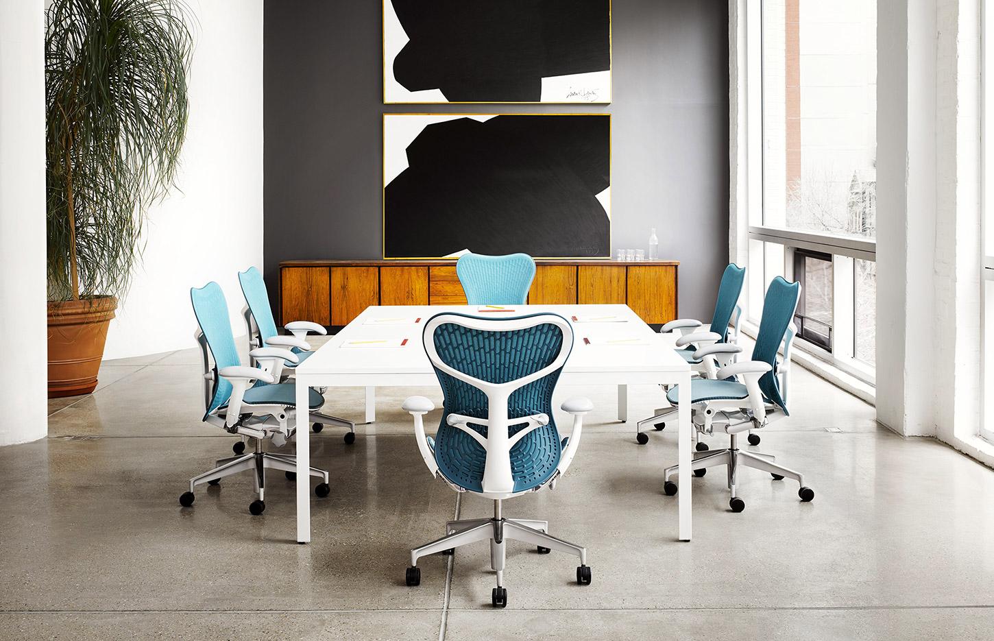 Siège de bureau Herman Miller dossier Butterfly ou Triflex, gamme Mirra 2 - France Bureau