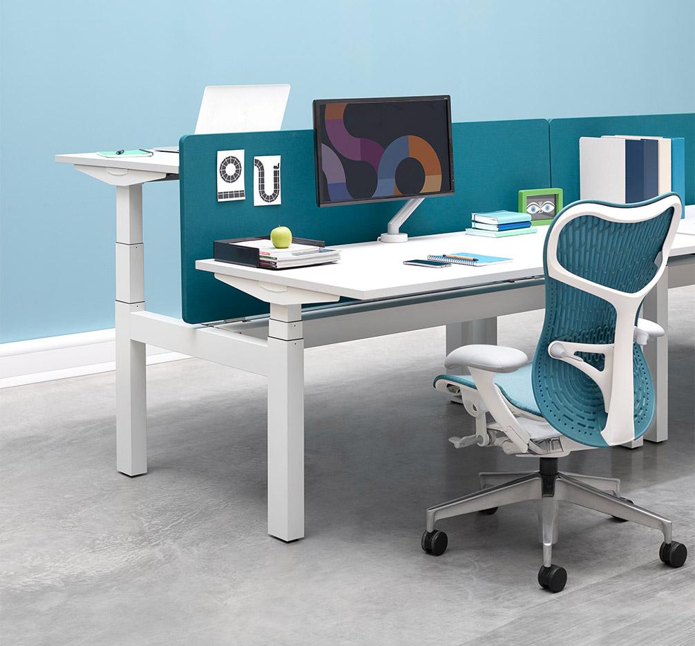 Siège de bureau Herman Miller dossier Butterfly ou Triflex, gamme Mirra 2 - France Bureau