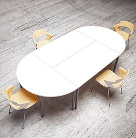 Munia Table de réunion modulable