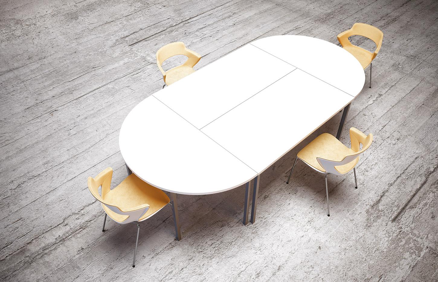 Table de réunion modulable, Fabrication Française, gamme Munia - France Bureau