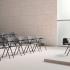 Mobilier visiteur ergonomique, assise et dossier tapissés, structure métal résistante, confort optimal, gamme Norges - France Bureau