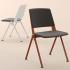 Chaise confortable pour salle d’attente, assise tapissée, dossier ergonomique et piètement stable, gamme Norges - France Bureau