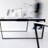 Bureau modulable open space plateau mélaminé, bureau individuel ou bench, gamme Oisans - France Bureau