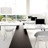Bureau modulable open space plateau mélaminé, bureau individuel ou bench, gamme Oisans - France Bureau