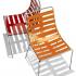 Chaise d\'accueil opaque brillante ou translucide, 4 pieds ou tabourets, gamme Orelle - France Bureau