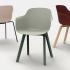 Chaise d\'accueil avec monocoque en polypropylène, gamme Ortega - France bureau