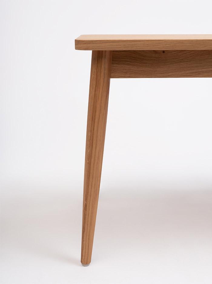 Banc en bois avec ou sans coussin d\'assise en tissu, gamme Oto banc - France Bureau
