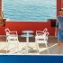 Table et chaise d\'extérieur polypropylène et fibre de verre, gamme Palma - France Bureau