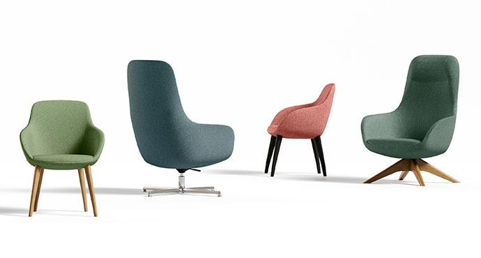 Déclinaisons & tarifs Passirio Fauteuil d\'accueil