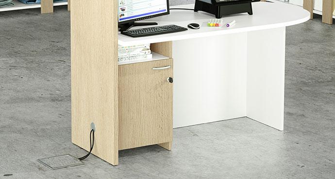Déclinaisons & tarifs Pescone Banque et comptoir d\'accueil