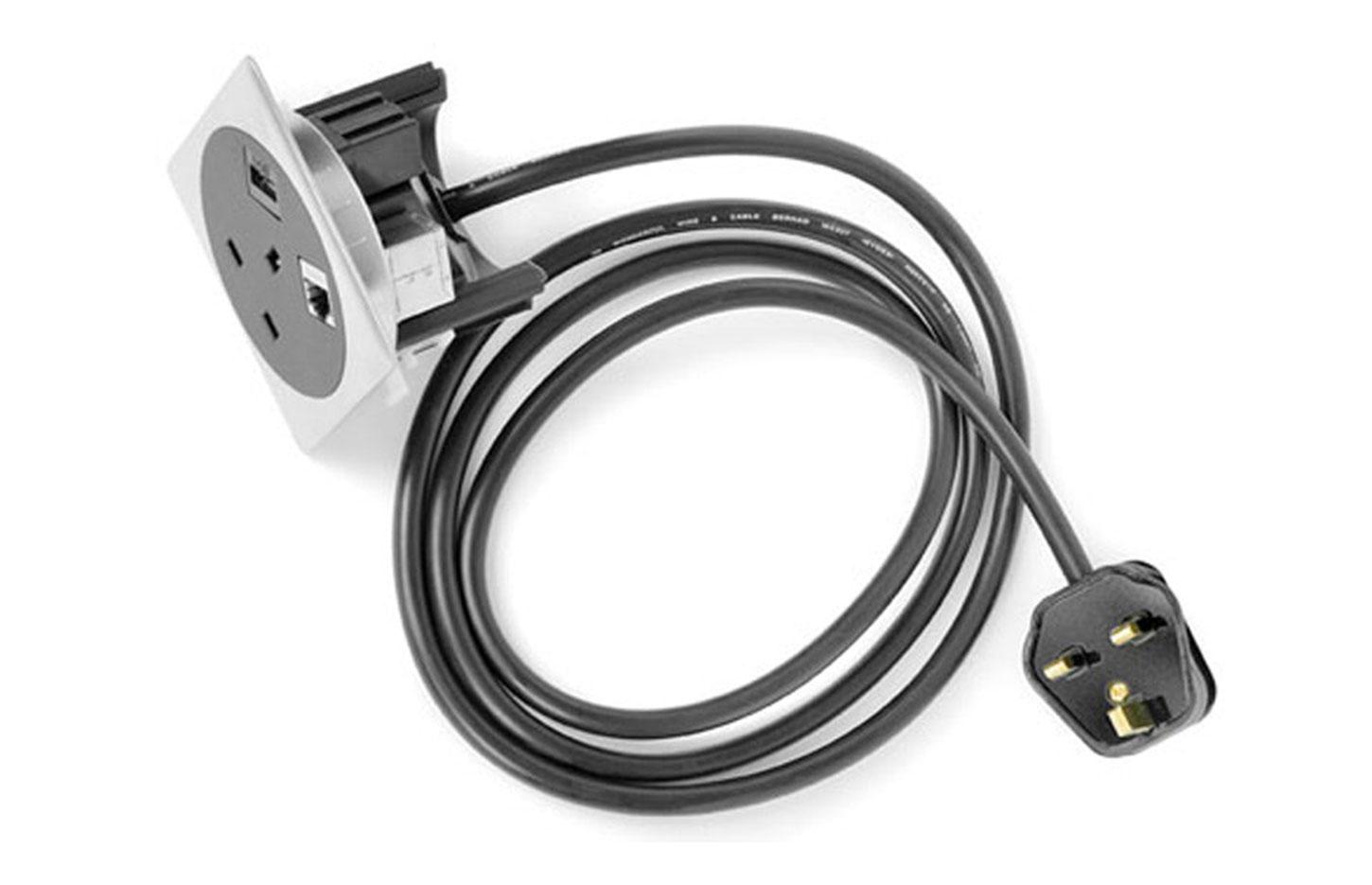 Connectique boîtier 80 mm, gamme Point de Connexion Individuel - France Bureau