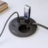 Point de connexion avec 1 prise courant, 1 prise USB type A, 1 USB type C et passage de câble - Gamme point de connexion - France Bureau	