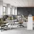 Bureau open-space modulaire individuel ou bench, gamme Pradella - France Bureau