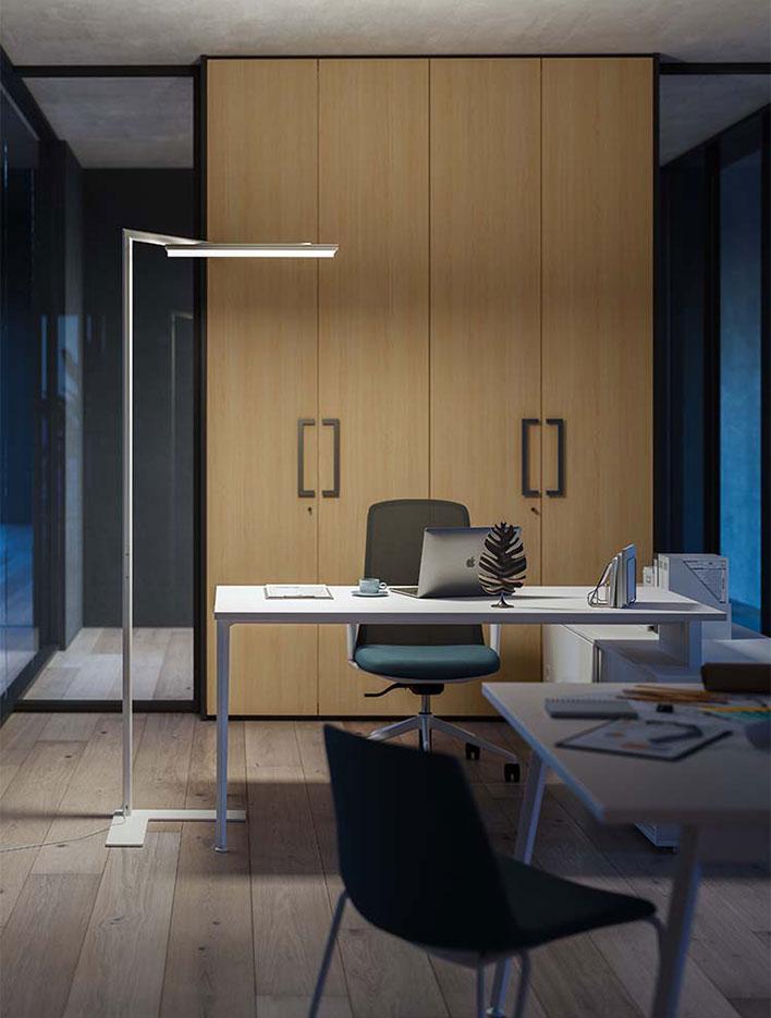 Lampe de bureau à LED avec variateur d\'intensité, gamme Profil - France Bureau