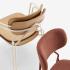 Chaise polyvalente Pusiano design avec coque ergonomique pour espaces professionnels - France Bureau