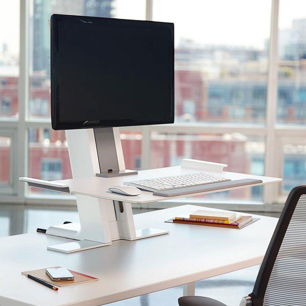 Humanscale Desktop Riser Monitor Extender Poste de travail réglable en hauteur Quickstand