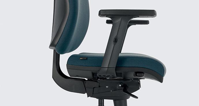 Description Ribia Siège de bureau ergonomique