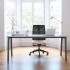 Bureau individuel pieds bois, métal ou bois/métal, gamme Sabocos - France Bureau