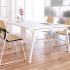 Bureau individuel pieds bois, métal ou bois/métal, gamme Sabocos - France Bureau
