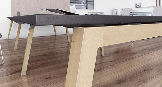 Description Sabocos open-space 2 personnes Bureau