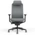 Siège opérationnel ergonomique, appui-tête, dossier galbé tissu, accoudoirs 3D ajustables, usage intensif, gamme Sagres - France Bureau