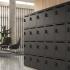 Casiers de bureau en mélaminé avec ou sans fente et serrure, gamme Salado - France Bureau