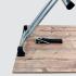 Table pliante et empilable avec plateau mélaminé et structure en I - Gamme Sambuy - France Bureau