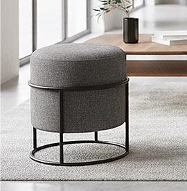 Samsari Pouf Mobilier Accueil