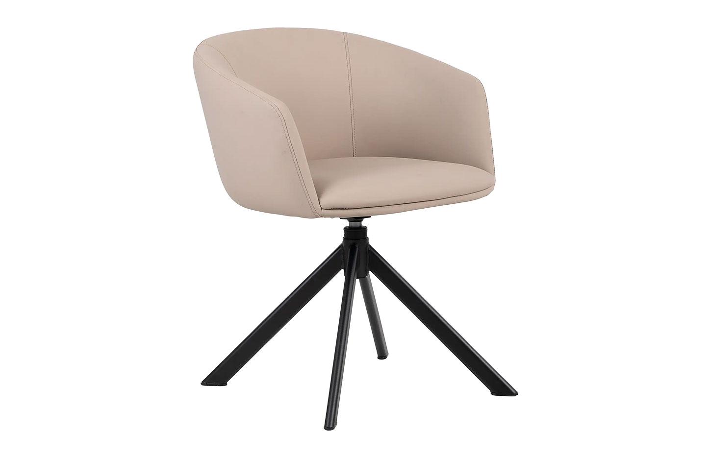 Fauteuil de réunion avec base pyramidale sur patin ou base 5 branches sur roulettes, assise et dossier rembourrés - Gamme Samsari Meet - France Bureau