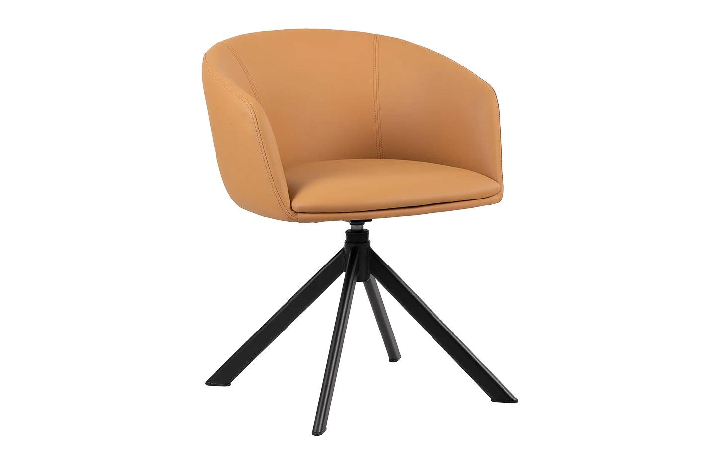 Fauteuil de réunion avec base pyramidale sur patin ou base 5 branches sur roulettes, assise et dossier rembourrés - Gamme Samsari Meet - France Bureau