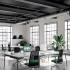 Siège de bureau ergonomique structure noire ou blanche soutien lombaire, gamme Sanford - France Bureau