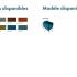 Explication coloris et modèles disponibles fauteuil santerno - fabrication française - gamme santerno - france bureau