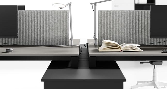 Description Santis Bureau modulable open space