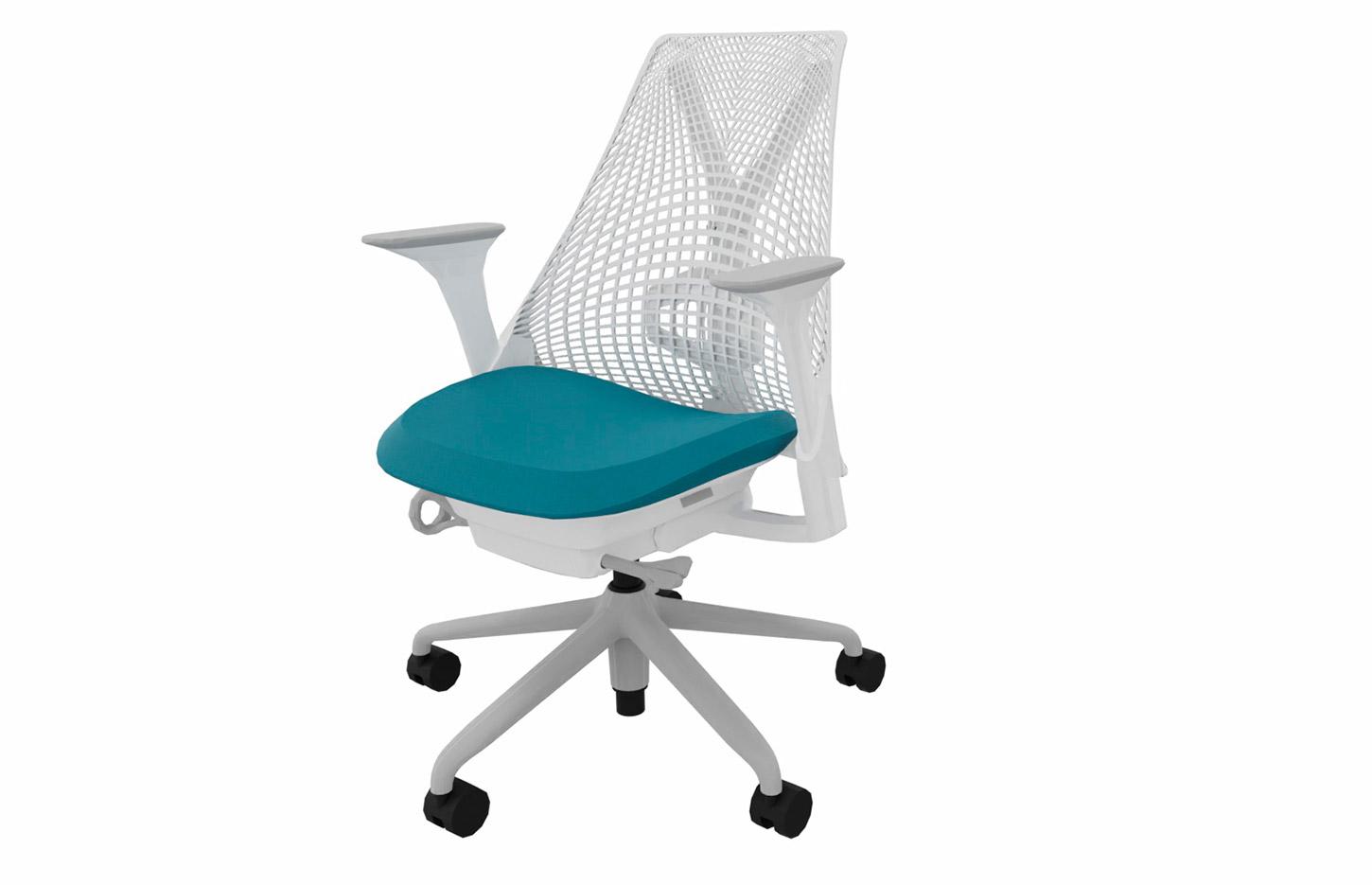 Siège de bureau ergonomique limiteur de bascule et profondeur d\'assise réglable, gamme Sayl - France Bureau