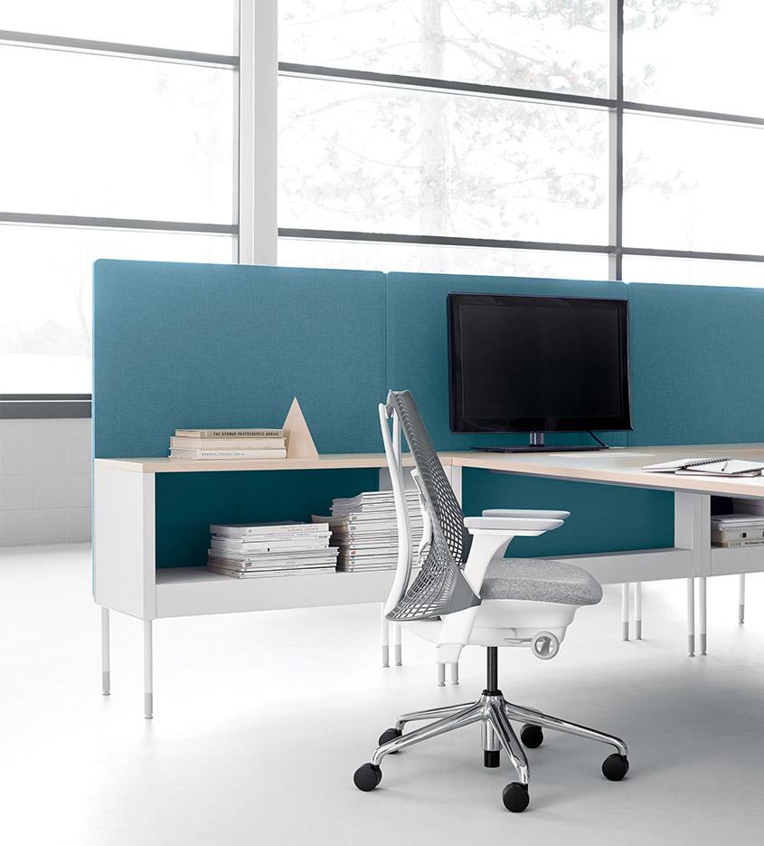 Siège de bureau ergonomique limiteur de bascule et profondeur d\'assise réglable, gamme Sayl - France Bureau