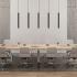 Table de réunion design et pratique, gamme Segrino réunion - France Bureau