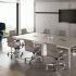 Table de réunion design et pratique, gamme Segrino réunion - France Bureau