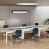Table de réunion design et pratique, gamme Segrino réunion - France Bureau