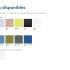 Différents coloris chaise réunion, visiteur, lounge, piétement bois métallique ou roulettes - gamme Shuffleis1 Interstuhl - france bureau	